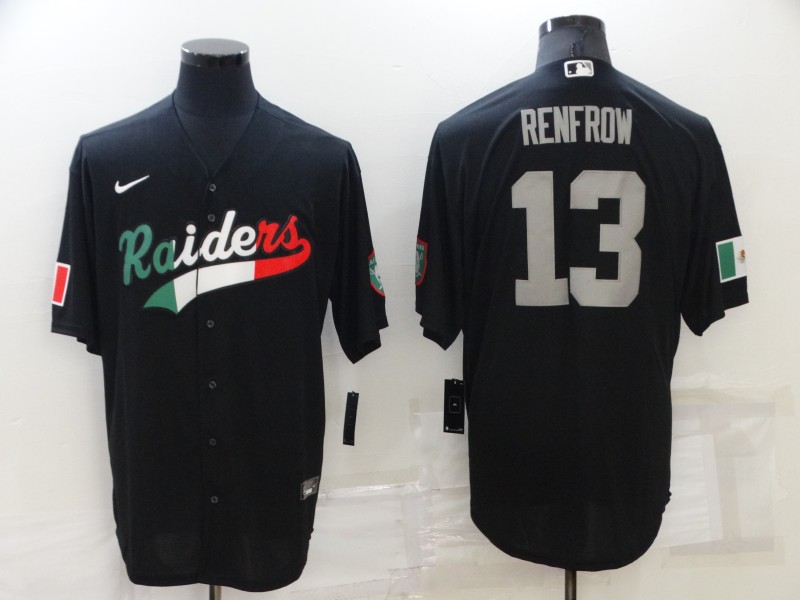 Men's Las Vegas Raiders Hunter Renfrow #13 Black Jersey Joint Edition